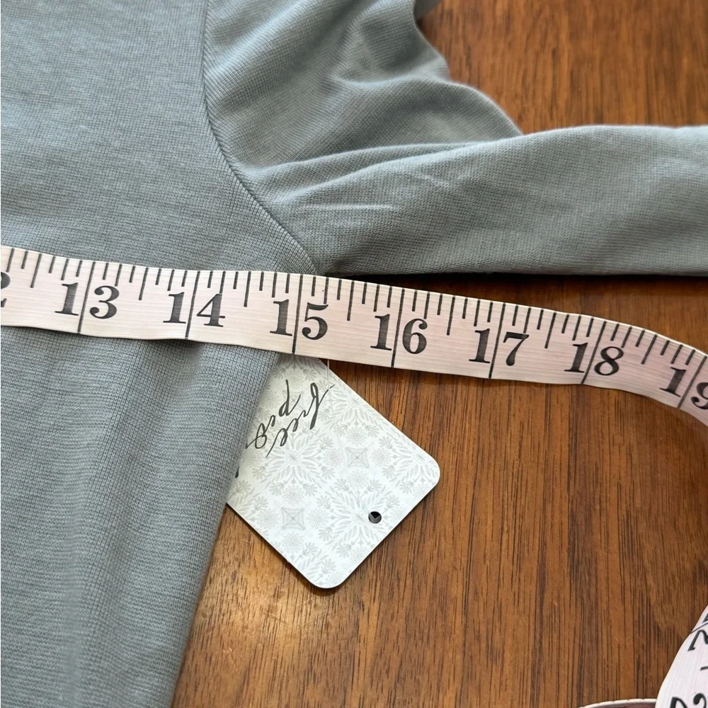 NWT Free People Free-est Women's XS Good Feels Mock Neck Midi Dress Gray Tube - Picture 9 of 11